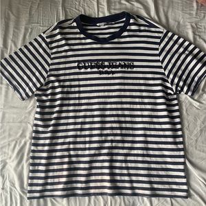 Guess x A$AP Rocky Navy Striped Shirt